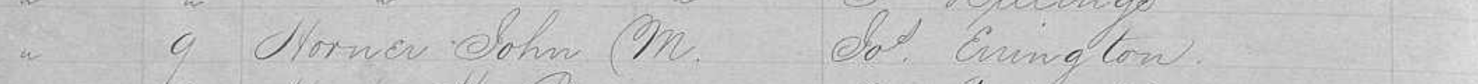 Deed index - Horner to Ervington
